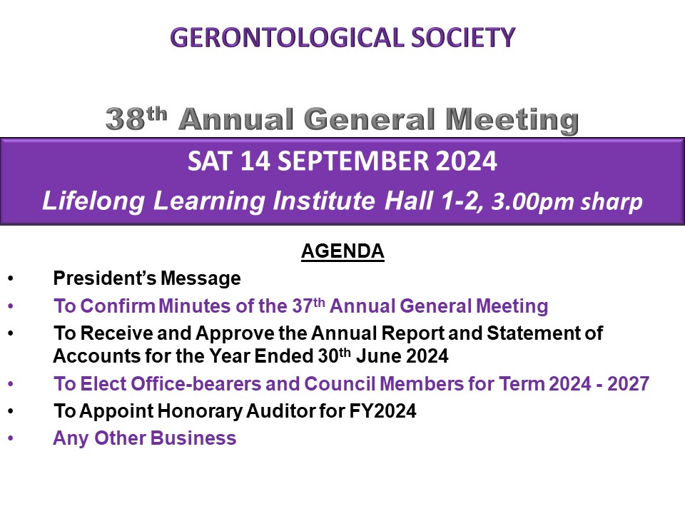 GS 38th AGM