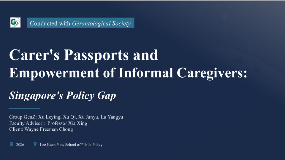 Career's Passport and Empowerment of Informal Caregivers